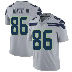 Ricky White III Seattle Seahawks Limited Men's Alternate Vapor Untouchable Jersey (Gray)