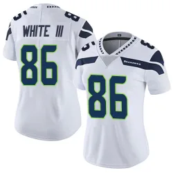 Ricky White III Seattle Seahawks Limited Women's Vapor Untouchable Jersey (White)