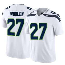 Riq Woolen Seattle Seahawks Limited Men's Vapor F.U.S.E. Jersey (White)