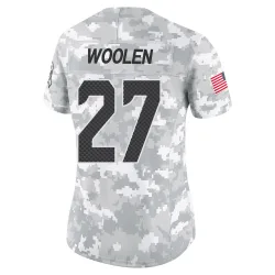 Riq Woolen Seattle Seahawks Limited Women's 2024 Salute to Service Jersey (Arctic Camo)