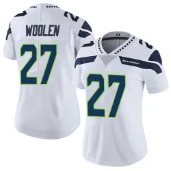 Riq Woolen Seattle Seahawks Limited Women's Vapor Untouchable Jersey (White)