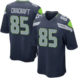 River Cracraft Seattle Seahawks Game Men's Team Color Jersey (Navy)