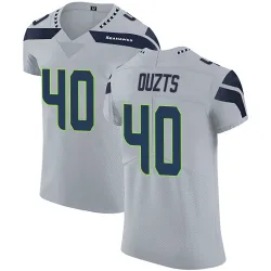 Robbie Ouzts Seattle Seahawks Elite Men's Alternate Vapor Untouchable Jersey (Gray)
