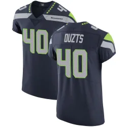 Robbie Ouzts Seattle Seahawks Elite Men's Team Color Vapor Untouchable Jersey (Navy)