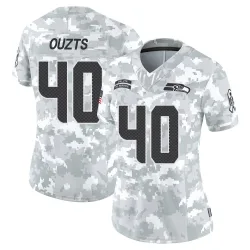 Robbie Ouzts Seattle Seahawks Limited Women's 2024 Salute to Service Jersey (Arctic Camo)