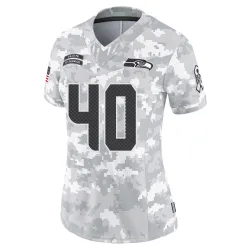 Robbie Ouzts Seattle Seahawks Limited Women's 2024 Salute to Service Jersey (Arctic Camo)