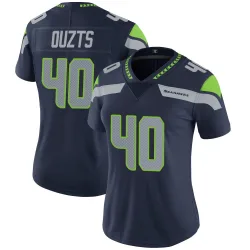 Robbie Ouzts Seattle Seahawks Limited Women's Team Color Vapor Untouchable Jersey (Navy)