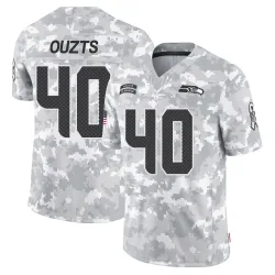 Robbie Ouzts Seattle Seahawks Limited Youth 2024 Salute to Service Jersey (Arctic Camo)