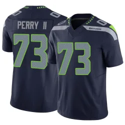Roderick Perry II Seattle Seahawks Limited Men's Vapor F.U.S.E. Jersey (Navy)