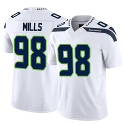 Rylie Mills Seattle Seahawks Limited Men's Vapor F.U.S.E. Jersey (White)
