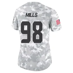 Rylie Mills Seattle Seahawks Limited Women's 2024 Salute to Service Jersey (Arctic Camo)
