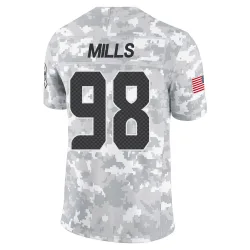 Rylie Mills Seattle Seahawks Limited Youth 2024 Salute to Service Jersey (Arctic Camo)