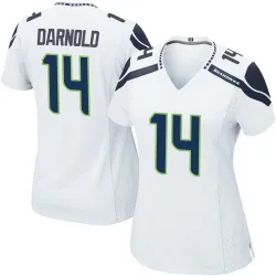 Sam Darnold Seattle Seahawks Game Women's Jersey (White)