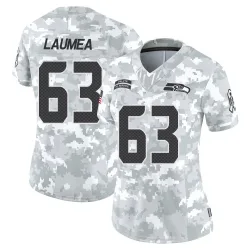 Sataoa Laumea Seattle Seahawks Limited Women's 2024 Salute to Service Jersey (Arctic Camo)