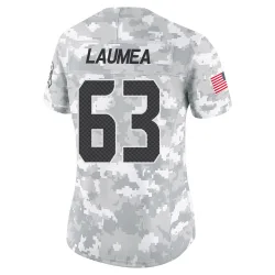 Sataoa Laumea Seattle Seahawks Limited Women's 2024 Salute to Service Jersey (Arctic Camo)