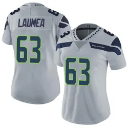 Sataoa Laumea Seattle Seahawks Limited Women's Alternate Vapor Untouchable Jersey (Gray)