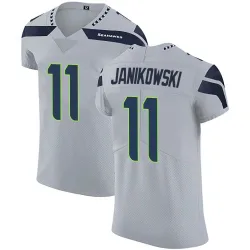 Sebastian Janikowski Seattle Seahawks Elite Men's Alternate Vapor Untouchable Jersey (Gray)