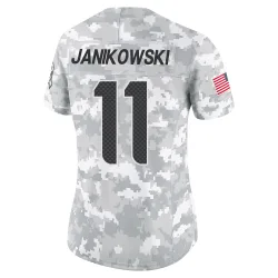 Sebastian Janikowski Seattle Seahawks Limited Women's 2024 Salute to Service Jersey (Arctic Camo)