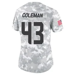 Seth Coleman Seattle Seahawks Limited Women's 2024 Salute to Service Jersey (Arctic Camo)
