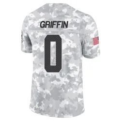Shaquill Griffin Seattle Seahawks Limited Men's 2024 Salute to Service Jersey (Arctic Camo)