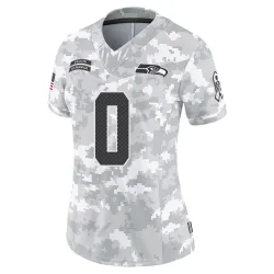 Shaquill Griffin Seattle Seahawks Limited Women's 2024 Salute to Service Jersey (Arctic Camo)