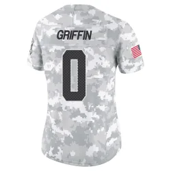 Shaquill Griffin Seattle Seahawks Limited Women's 2024 Salute to Service Jersey (Arctic Camo)