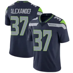 Shaun Alexander Seattle Seahawks Limited Men's Team Color Vapor Untouchable Jersey (Navy)