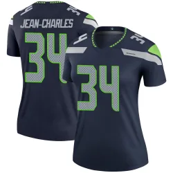 Shemar Jean-Charles Seattle Seahawks Legend Women's Jersey (Navy)