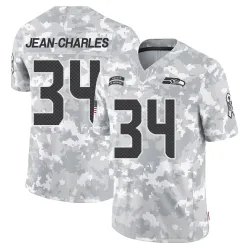 Shemar Jean-Charles Seattle Seahawks Limited Men's 2024 Salute to Service Jersey (Arctic Camo)