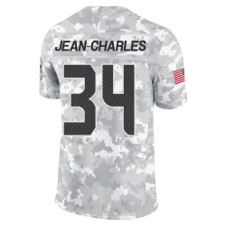Shemar Jean-Charles Seattle Seahawks Limited Men's 2024 Salute to Service Jersey (Arctic Camo)