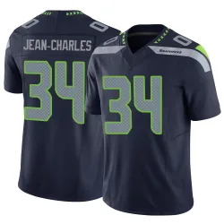 Shemar Jean-Charles Seattle Seahawks Limited Men's Vapor F.U.S.E. Jersey (Navy)