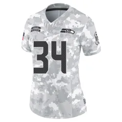 Shemar Jean-Charles Seattle Seahawks Limited Women's 2024 Salute to Service Jersey (Arctic Camo)