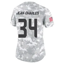 Shemar Jean-Charles Seattle Seahawks Limited Women's 2024 Salute to Service Jersey (Arctic Camo)