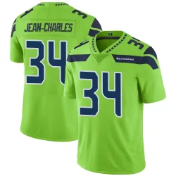 Shemar Jean-Charles Seattle Seahawks Limited Youth Color Rush Neon Jersey (Green)