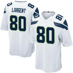 Steve Largent Seattle Seahawks Game Men's Jersey (White)