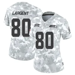 Steve Largent Seattle Seahawks Limited Women's 2024 Salute to Service Jersey (Arctic Camo)