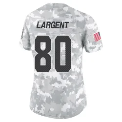 Steve Largent Seattle Seahawks Limited Women's 2024 Salute to Service Jersey (Arctic Camo)