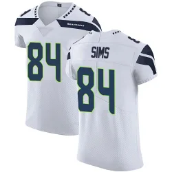 Steven Sims Seattle Seahawks Elite Men's Vapor Untouchable Jersey (White)