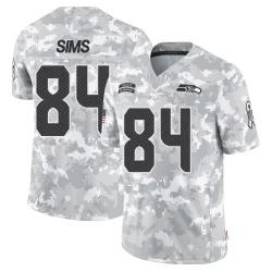 Steven Sims Seattle Seahawks Limited Men's 2024 Salute to Service Jersey (Arctic Camo)
