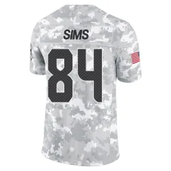 Steven Sims Seattle Seahawks Limited Men's 2024 Salute to Service Jersey (Arctic Camo)