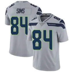 Steven Sims Seattle Seahawks Limited Men's Alternate Vapor Untouchable Jersey (Gray)