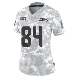 Steven Sims Seattle Seahawks Limited Women's 2024 Salute to Service Jersey (Arctic Camo)