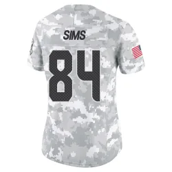 Steven Sims Seattle Seahawks Limited Women's 2024 Salute to Service Jersey (Arctic Camo)