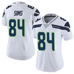 Steven Sims Seattle Seahawks Limited Women's Vapor Untouchable Jersey (White)