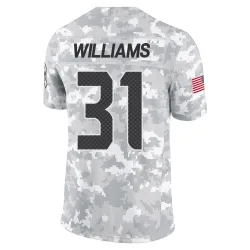 TaMerik Williams Seattle Seahawks Limited Men's 2024 Salute to Service Jersey (Arctic Camo)