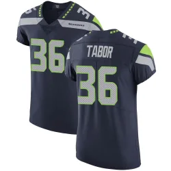Teez Tabor Seattle Seahawks Elite Men's Team Color Vapor Untouchable Jersey (Navy)
