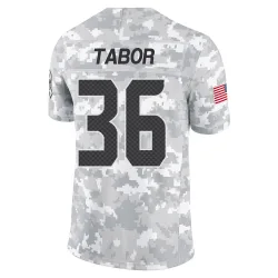 Teez Tabor Seattle Seahawks Limited Men's 2024 Salute to Service Jersey (Arctic Camo)