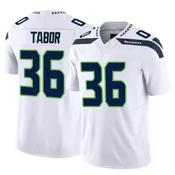 Teez Tabor Seattle Seahawks Limited Men's Vapor F.U.S.E. Jersey (White)