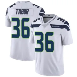 Teez Tabor Seattle Seahawks Limited Men's Vapor Untouchable Jersey (White)