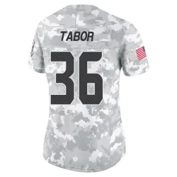 Teez Tabor Seattle Seahawks Limited Women's 2024 Salute to Service Jersey (Arctic Camo)